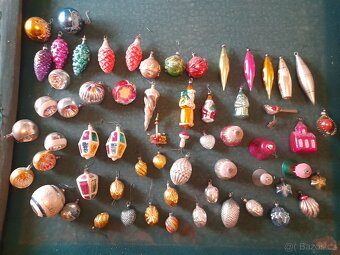 Staré vánoční ozdoby 61 kusů - 8