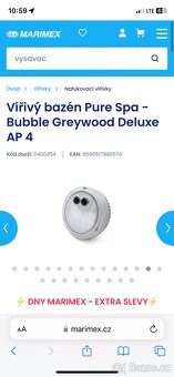Vyrivy bazén- pure spa Deluxe - 8