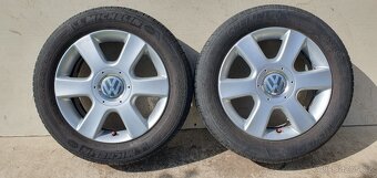 Alu kola VW 6,5Jx16 ET50 5x112 s pneu - 8