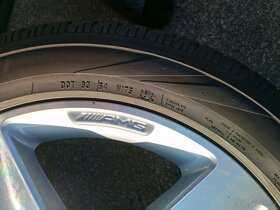 Originál ALU Mercedes AMG 8,5x19 ET59 ML,GL + zimní pneu - 8