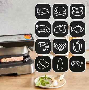 Tefal OptiGril 4v1XL Chytrý elektrický gril/trouba - 8