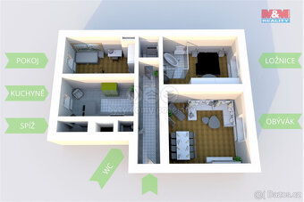 Prodej bytu 3+1, 118 m², Plzeň, ul. Kardinála Berana - 8