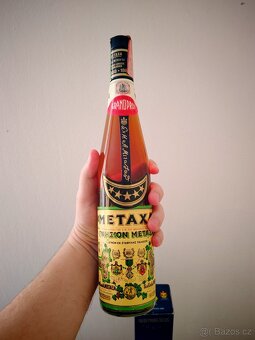 Whisky 1970 a Metaxa 1980 - 8