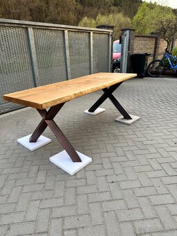 Dubový stůl masiv - 8