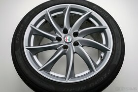 Alfa Romeo Giulia - Originání 18" alu kola - Letní pneu - 8