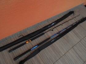 rybářské pruty na moře a na lov sumců  délka 2,02m NOVÉ - 8