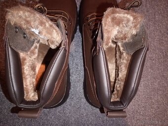 Nové kožené zimní vysoké boty CXS vel.45 - 8