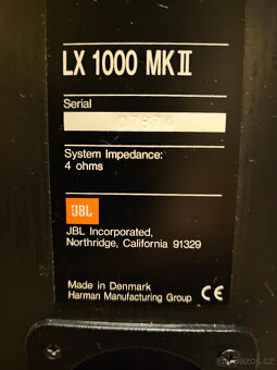 JBL LX 1000 MK II HIGH END OBŘÍ REPRO TOP MODEL - 8