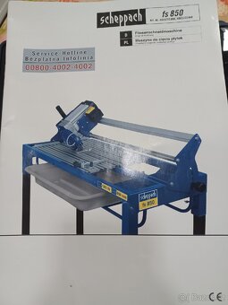 řezačka scheppach FS 850 - 8