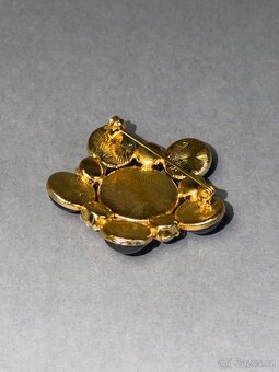 Elegantní vintage brož. - 8