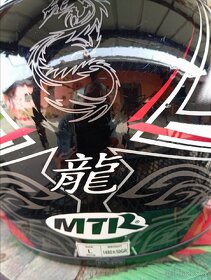 Prodám moto helmu MTR - 8