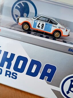 Škoda 130 RS rally Monte Carlo 1977 - model, nový - 8