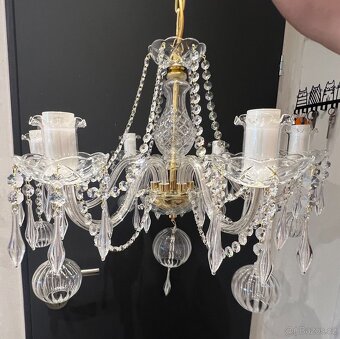KŘÍŠTÁLOVÝ LUSTR - KAMENICKÝ ŠENOV, DESING BY PRECIOSA. NOVÝ - 8