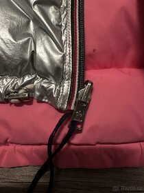 Moncler Backstage Silver & Pink Reversible Puffer Jacket - 8