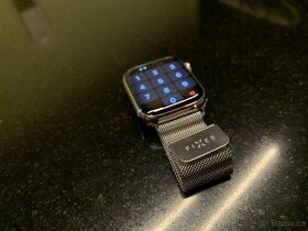 NOVÝ FIXED nerezový řemínek Apple Watch 42/44/45mm stříbrný - 8