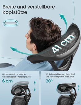 Nové ergonomické kancelářské křeslo - 8