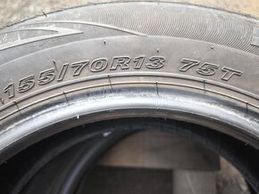 PRODÁM ZÁNOVNÍ SADU 4 PNEU NEXEN N-BLUE 155/70/13/75T - 8