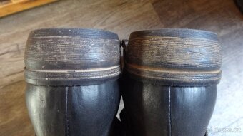 Nové extravagantní celokožené kozačky ROVERS v.41 - 8