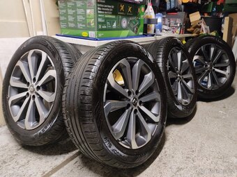 ALU kola Renault Koleos 5x114,3 r18 Originál,225/55ET35+TPMS - 8