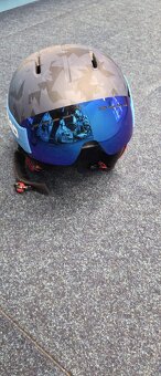 Lyžařská helma Scott + brýle head - 8
