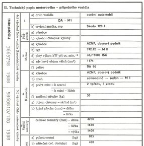 Prod Š 120L, r.v. 1988; velmi pěkná, bez koroze - 8