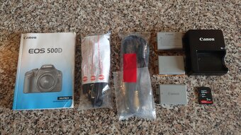 Canon EOS 500D tělo + battery grip BG-E5 - 8