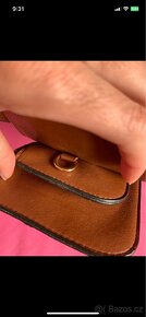 Krasna hneda kabelka Michael Kors - 8