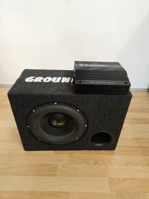 Subwofer GROUND ZERO RADIOACTIVE+zesilovač BLAUPUNKT - 8