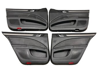 Sedačky černá kůže alcantara Škoda Superb 2 sedan r.v. 2009 - 8