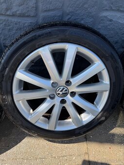 Kola VW 17” s letními pneu Barum Bravuris 3,Passat B6, 5x112 - 8