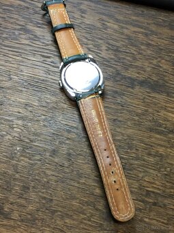 Retro hodinky Ducado Pforzheim Anker kožený řemínek - 8