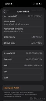 Apple watch Ultra generace 1. - 8