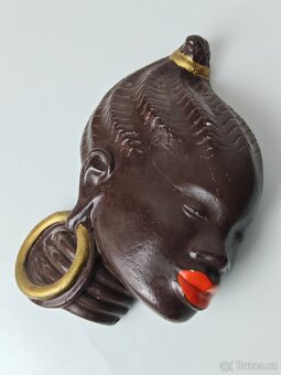 Dekorace Art-deco hlava - 8