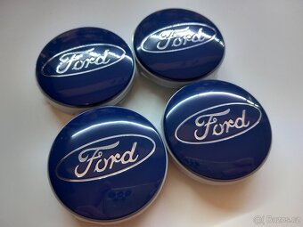 Středové krytky Ford, 54x52mm Blue - 8