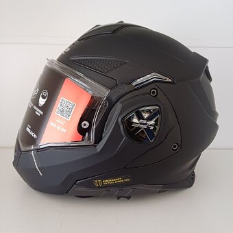 Kožená kombinéza iXS Camaro + přilba Ls2 Advant X - 8