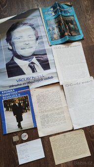 Václav Havel plakát atd. - 8