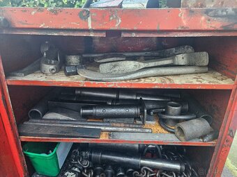 Hydraulický karosářský vozik s nářdím - 8