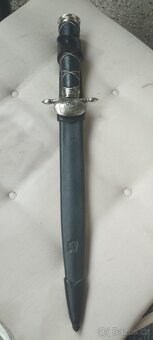 Lovecký tesák,dýka- Mikov-gravírován - 8