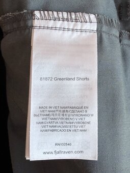 Zánovní outdoorové kraťasy Fjallraven Greenland Shorts - 8