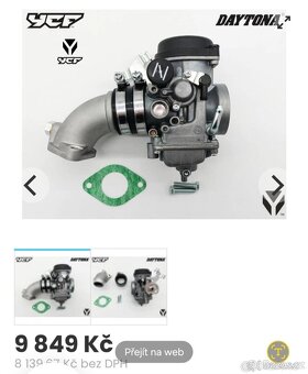 Pitbike ycf bigy factory 160ccm daytona velká kola 17/14 - 8