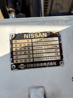 Ještěrka VZV Nissan 2,5t - 8