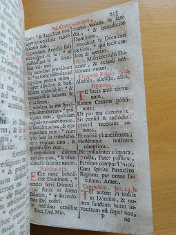 Římský BREVIÁŘ z roku 1780 - 8