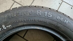 2ks zánovní pneu 185/60/15  84H - 8