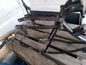 JAWA 90 rám + vidlice vrchní díl zdarma. - 8