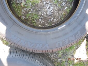 4x Letní gumy 2xPNEU VRANIK 2x NANKANG 195/65 R15 2x7MM 6,2 - 8