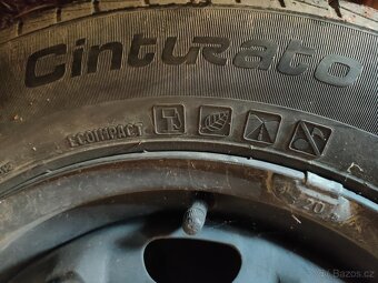 Prodám letní pneumatiky 165/70 R14 - 8