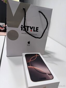 Prodám iPhone 16 Pro-Desert Titanium TOP STAV - 8