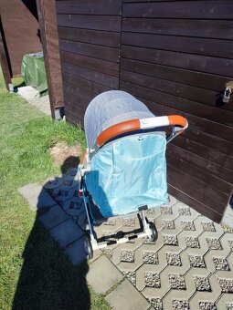 Nový sportovní kočárek (šedo-zelený) - 8