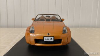 Model Nissan 350 Z Roadster Sunset Orange, Autoart 1:18 - 8
