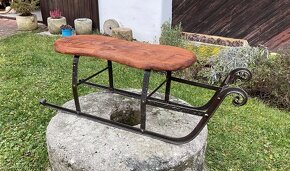 STAROŽITNÉ KOVANÉ SAŇKY - 8